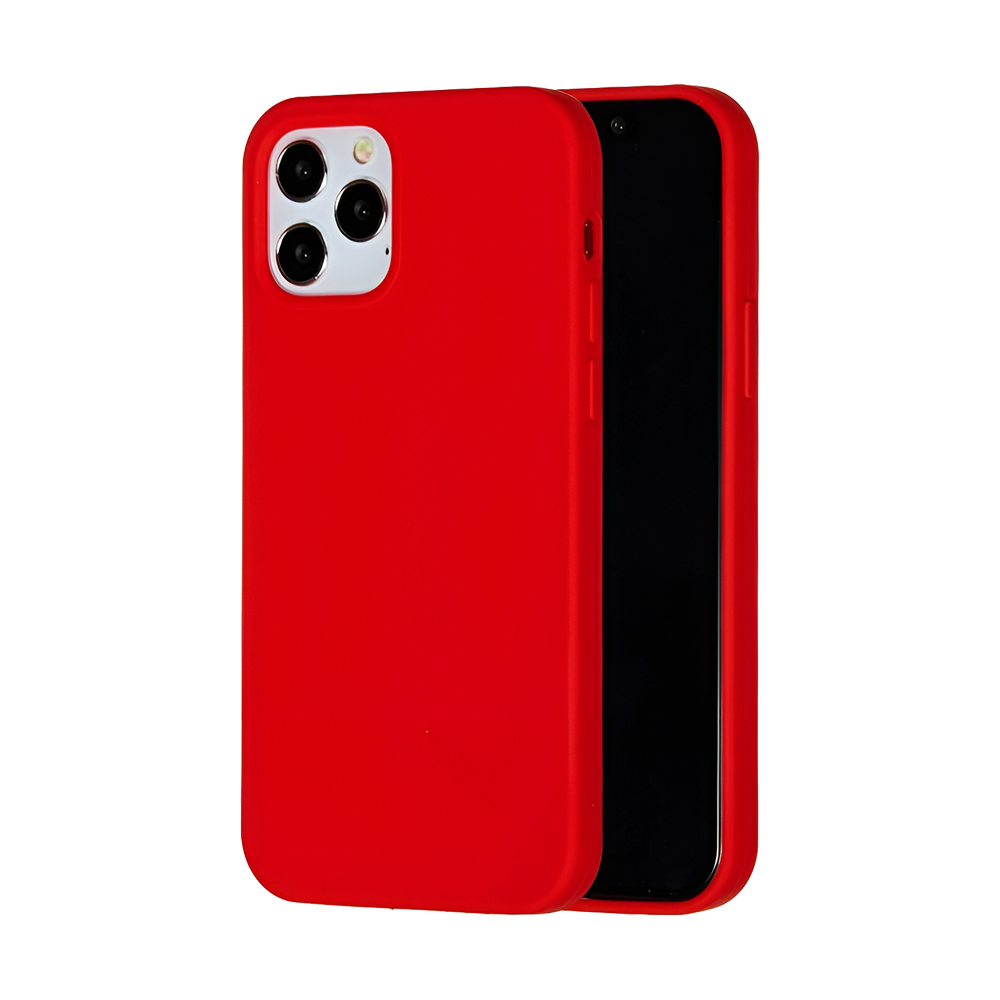 Helmet Case Liquid Silicone iPhone 13, Red - Image 2