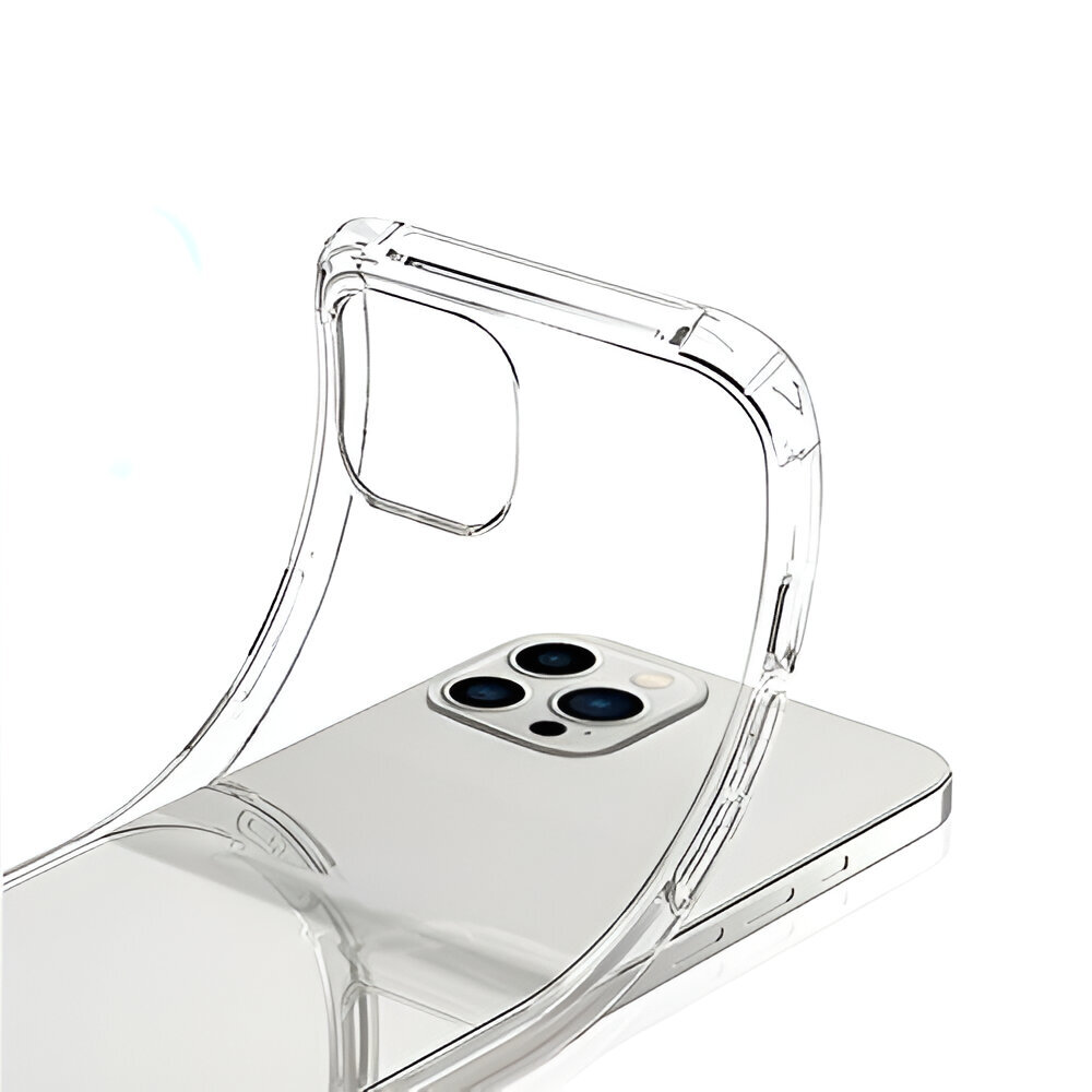 Helmet Case TPU Soft iPhone 13 Pro Max, Clear - Image 3