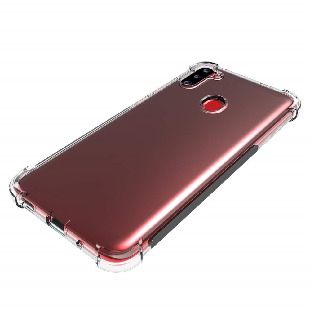 Helmet Case TPU Soft Samsung A11, Clear - Image 3