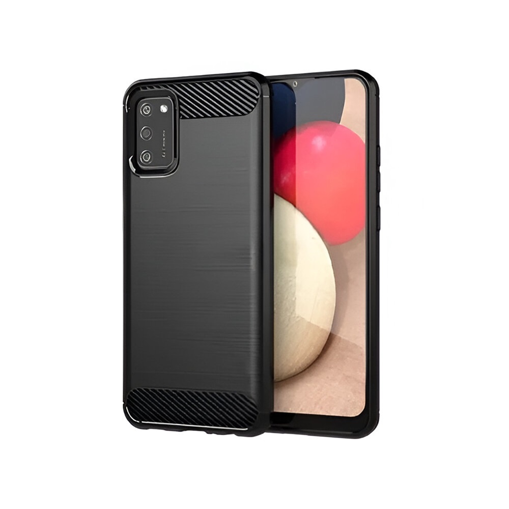 Helmet Case Carbon Samsung A02S, Black - Image 2