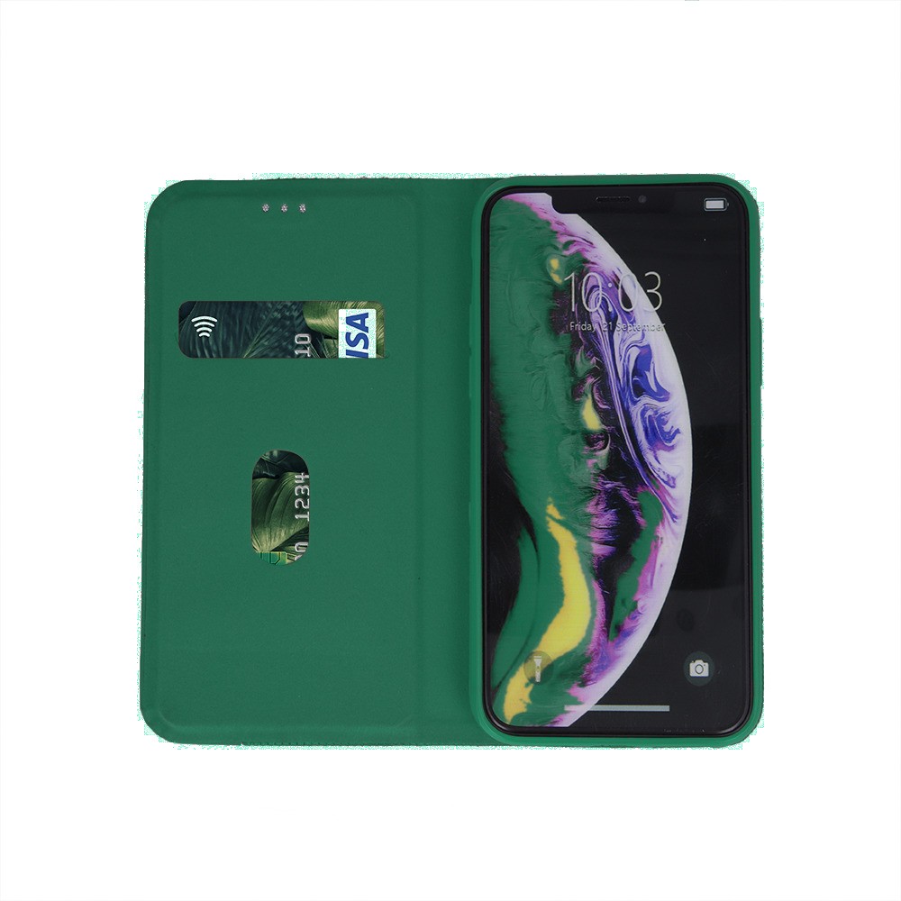 Helmet Case Shell Flip V2 Xiaomi Redmi Note 9, Green - Image 3