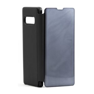 Helmet Case Mirror Flip Samsung S10 Plus, Black