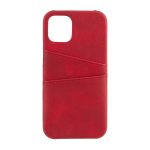 Helmet Case Leather with Pocket iPhone 11 Pro Max, Red