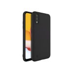 Helmet Case Liquid Silicone Samsung A01, Black