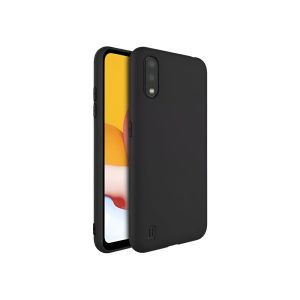 Helmet Case Liquid Silicone Samsung A01, Black
