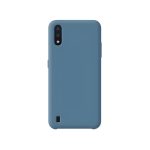 Helmet Case Liquid Silicone Samsung A01, Blue