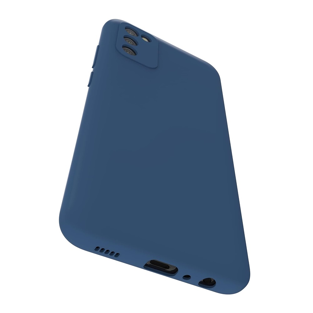 Helmet Case Liquid Silicone Samsung A02S, Blue - Image 2