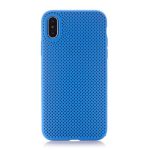 Helmet Case Liquid Silicone Grid Samsung A10, Blue