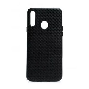 Helmet Case Liquid Silicone Grid Samsung A10S, Black