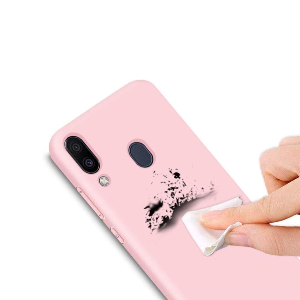 Helmet Case Liquid Silicone Samsung A10S, Pink - Image 2