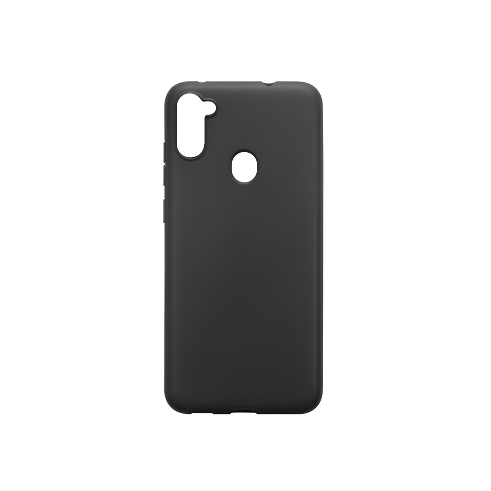 Helmet Case Liquid Silicone Samsung A11, Black - Image 2