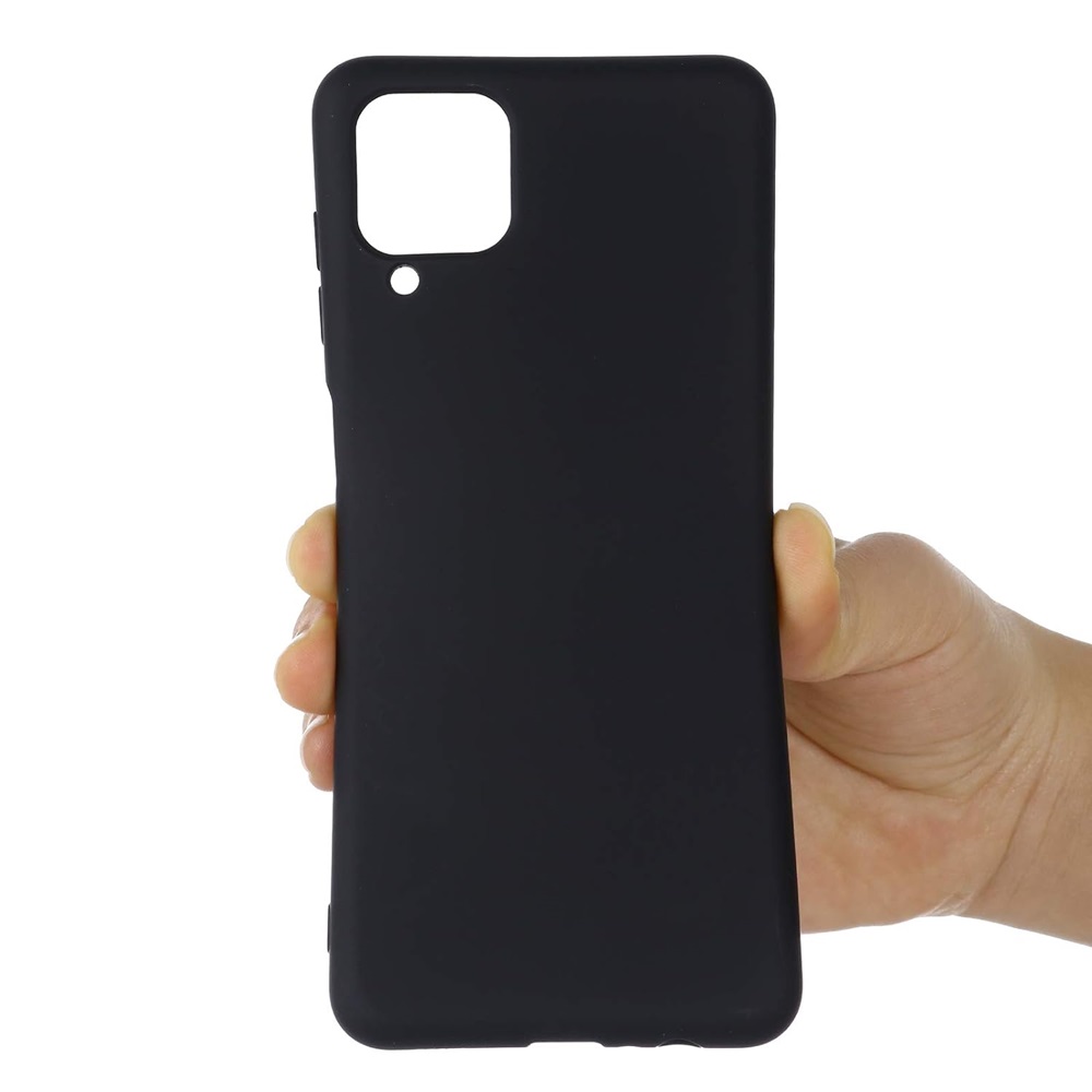Helmet Case Liquid Silicone Samsung A12, Black - Image 3
