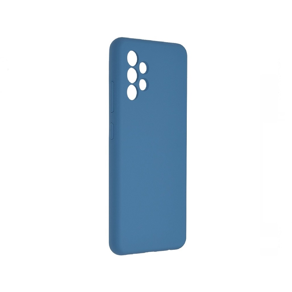 Helmet Case Liquid Silicone Samsung A23, Blue