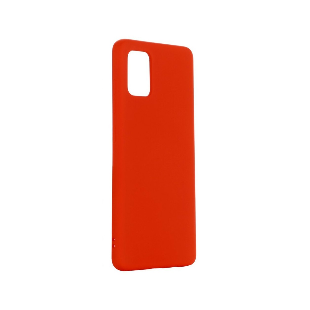 Helmet Case Liquid Silicone Samsung A31, Red - Image 2