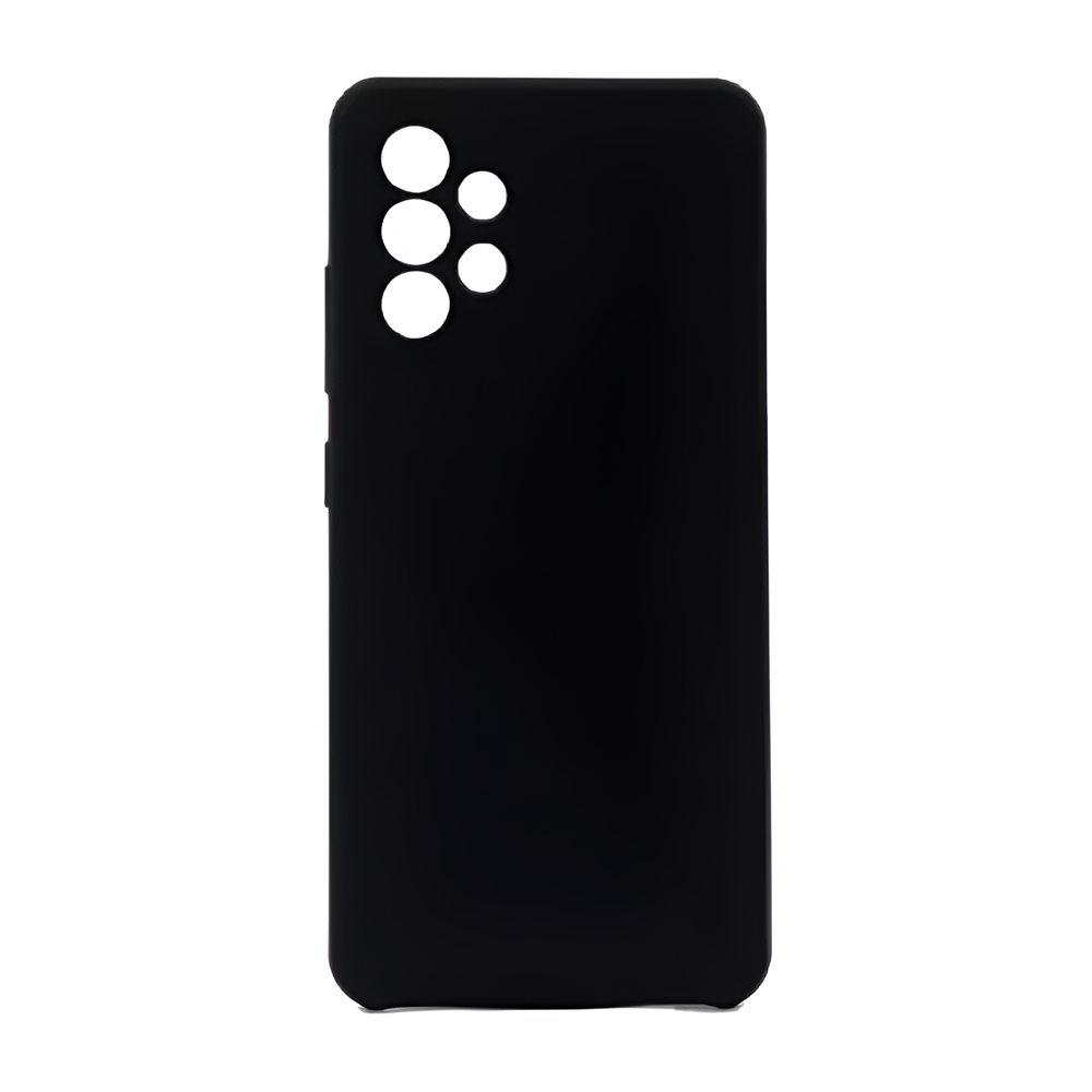 Helmet Case Liquid Silicone Samsung A32, Black
