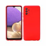 Helmet Case Liquid Silicone Samsung A32, Red
