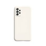 Helmet Case Liquid Silicone Samsung A32, White