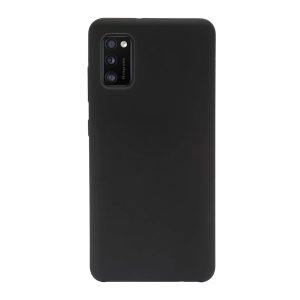 Helmet Case Liquid Silicone Samsung A41, Black