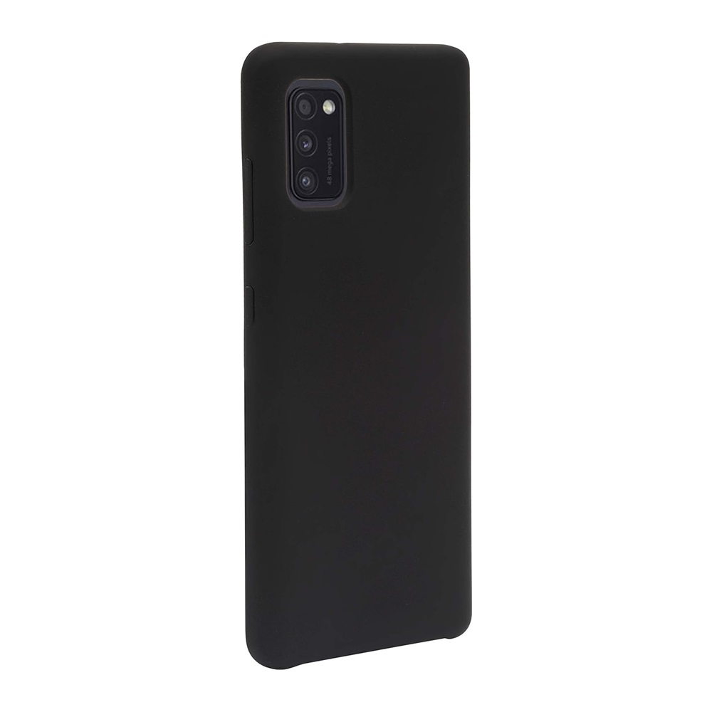 Helmet Case Liquid Silicone Samsung A41, Black - Image 2