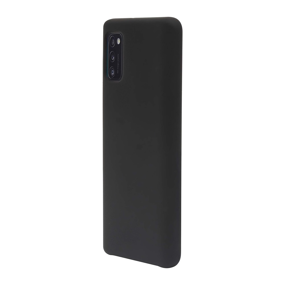Helmet Case Liquid Silicone Samsung A41, Black - Image 3