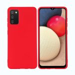 Helmet Case Liquid Silicone Samsung A41, Red