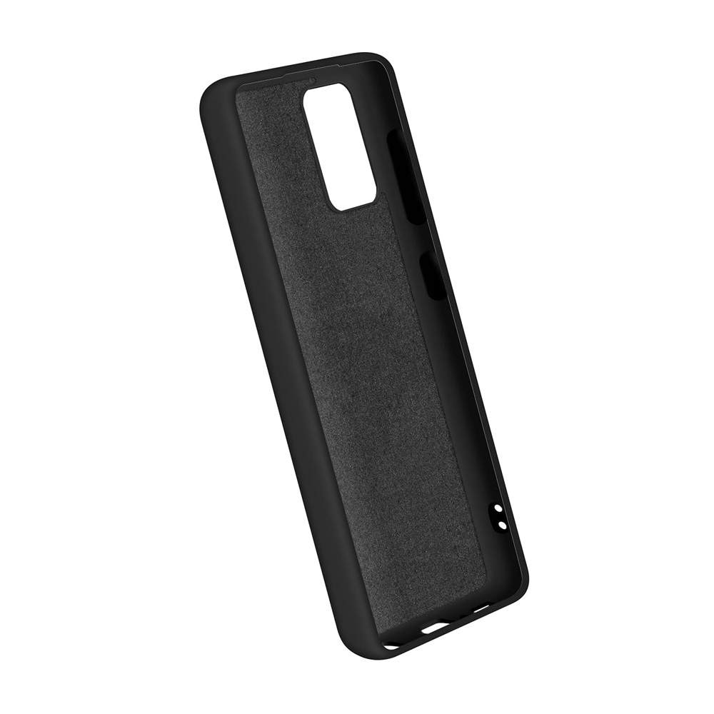 Helmet Case Liquid Silicone Samsung A71, Black - Image 2