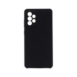 Helmet Case Liquid Silicone Samsung A72, Black