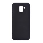 Helmet Case Liquid Silicone Samsung J6 (2018), Black