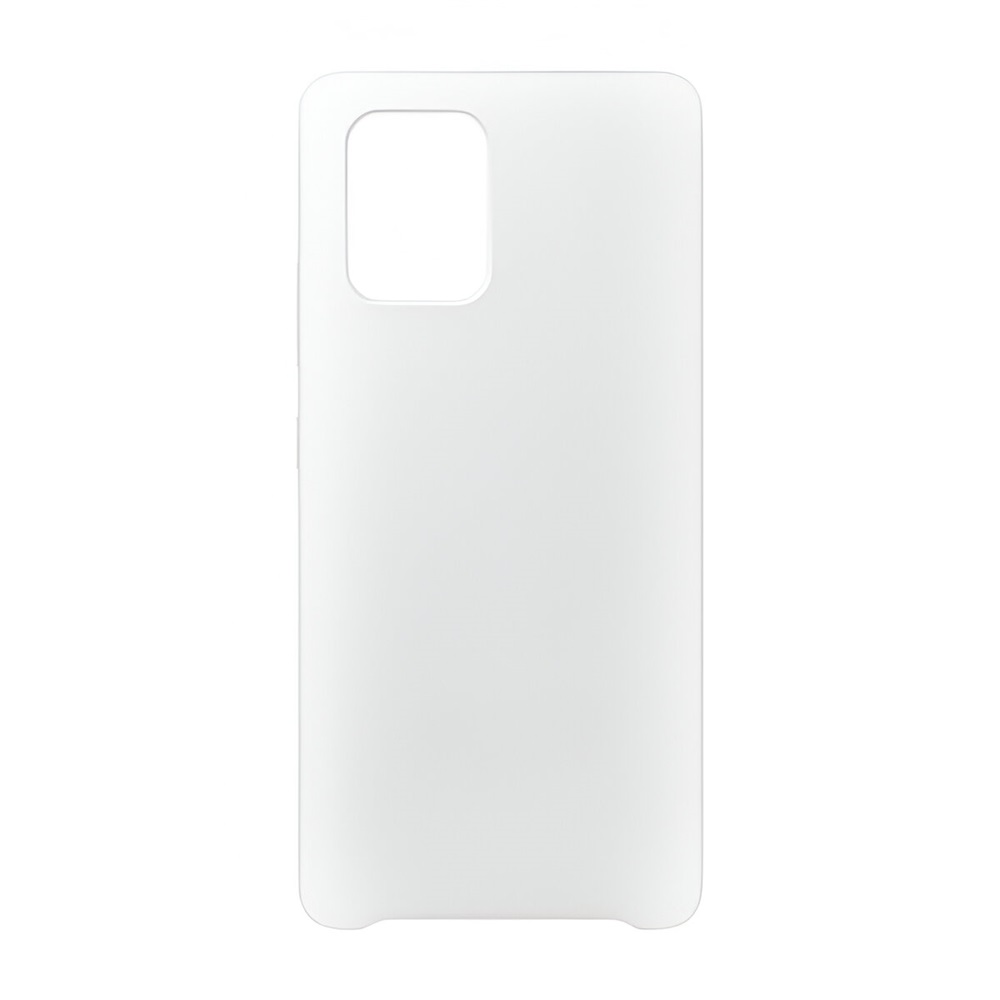 Helmet Case Liquid Silicone Samsung S10 Lite (2020), White - Image 3