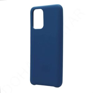Helmet Case Liquid Silicone Samsung S20 Plus, Blue