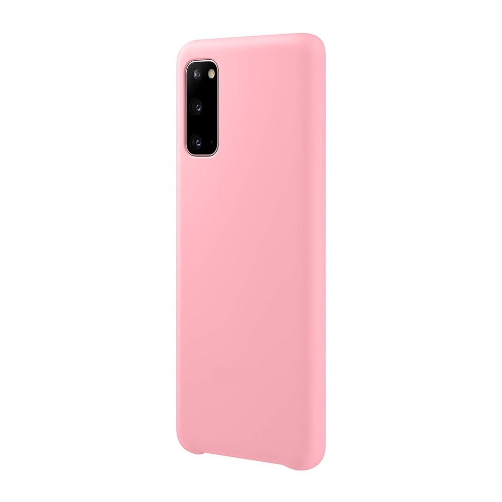 Helmet Case Liquid Silicone Samsung S20, Pink - Image 2