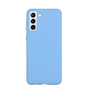 Helmet Case Liquid Silicone Samsung S21 Plus, Denim Blue