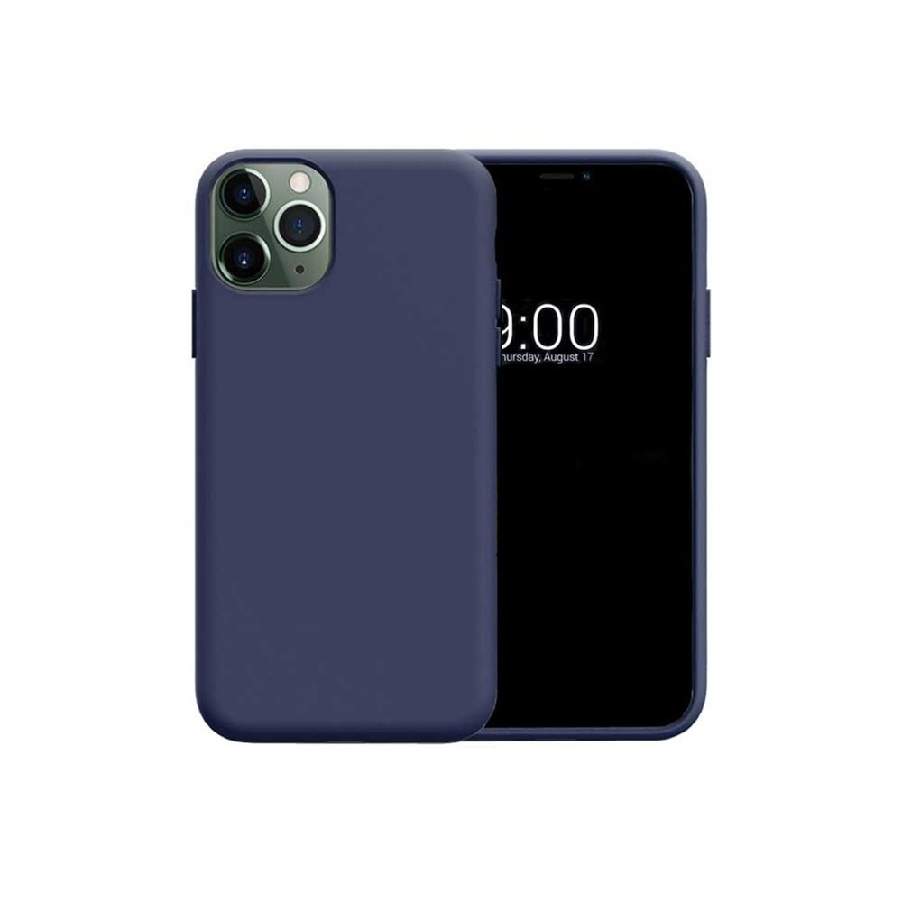 Helmet Case Liquid Silicone iPhone 11 Pro Max, Blue - Image 2