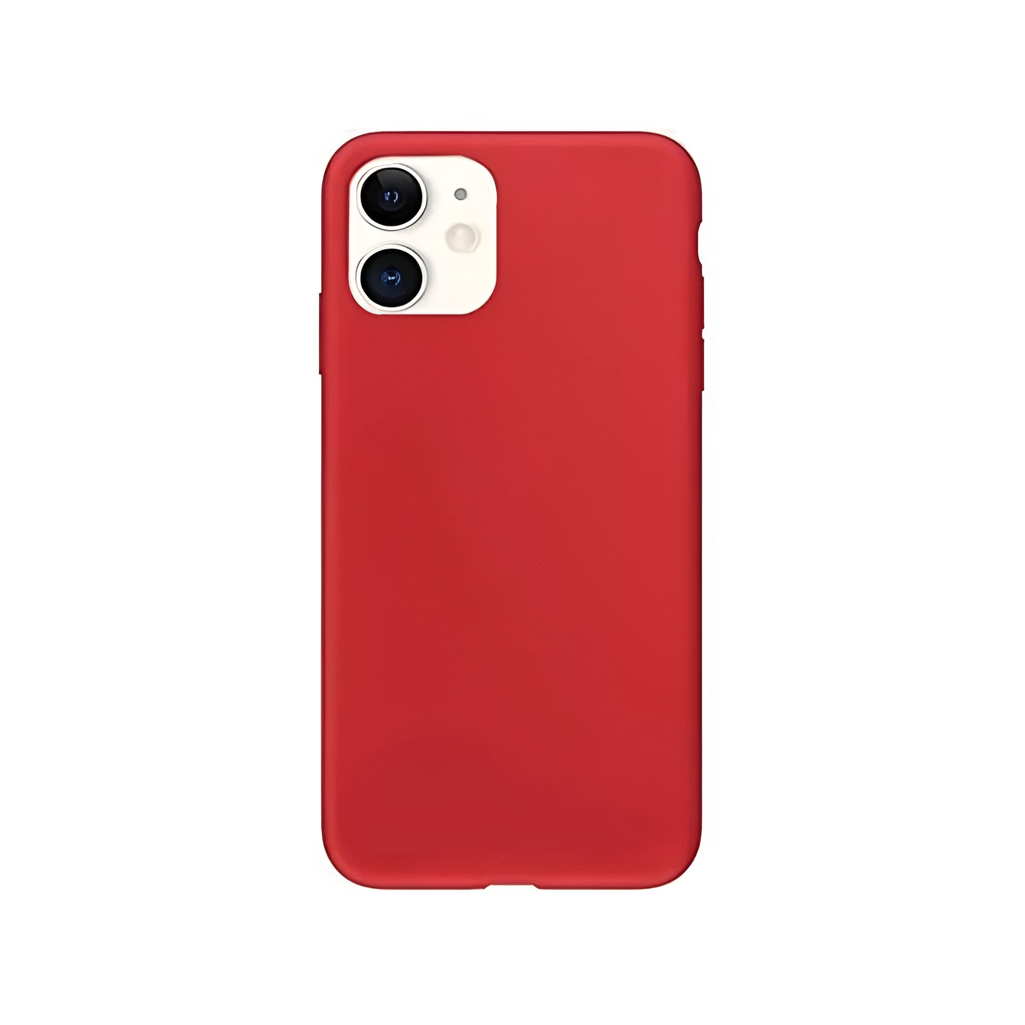 Helmet Case Liquid Silicone iPhone 11, Red - Image 4