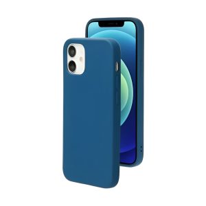 Helmet Case Liquid Silicone iPhone 12, Blue