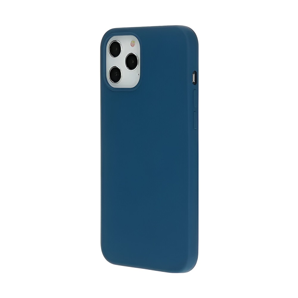 Helmet Case Liquid Silicone iPhone 12 Pro, Blue - Image 2