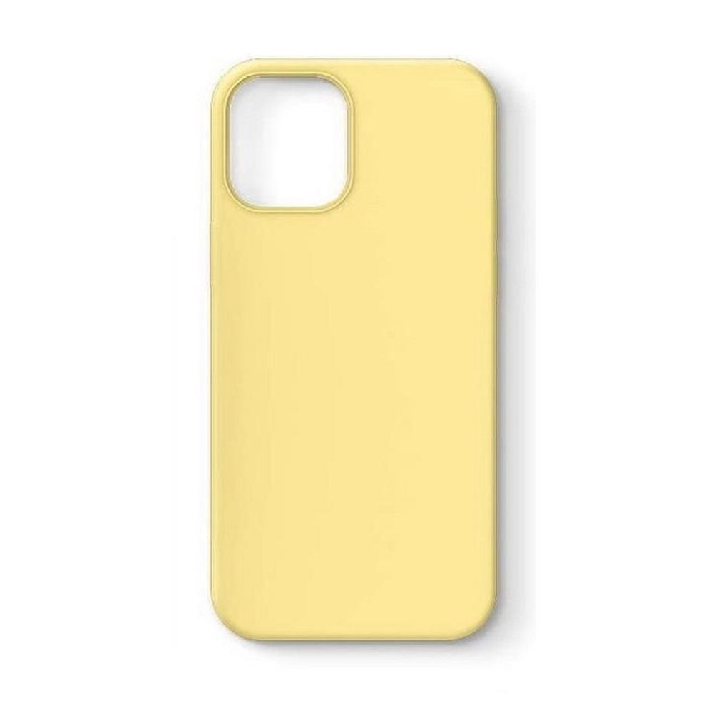 Helmet Case Liquid Silicone iPhone 12 Pro, Yellow - Image 3