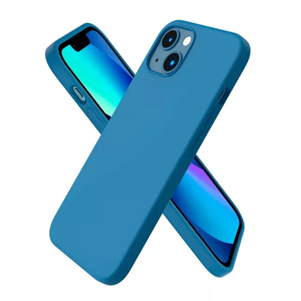 Helmet Case Liquid Silicone iPhone 13 Mini, Blue - Image 2