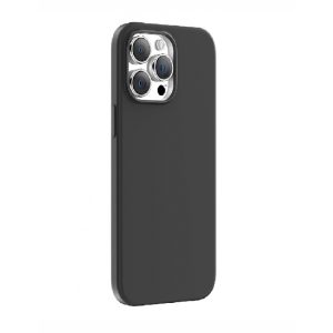 Helmet Case Liquid Silicone iPhone 13 Pro Max, Black