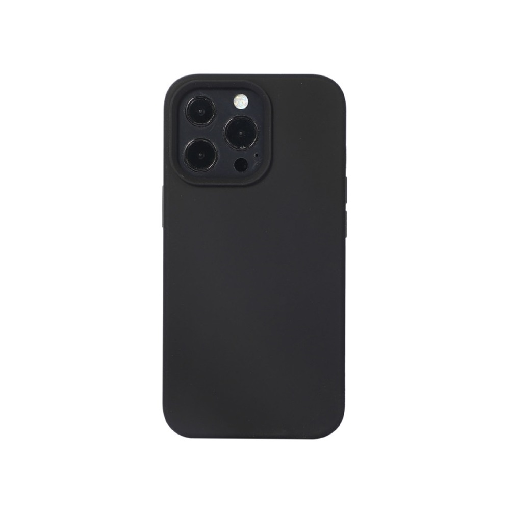 Helmet Case Liquid Silicone iPhone 14, Black - Image 2