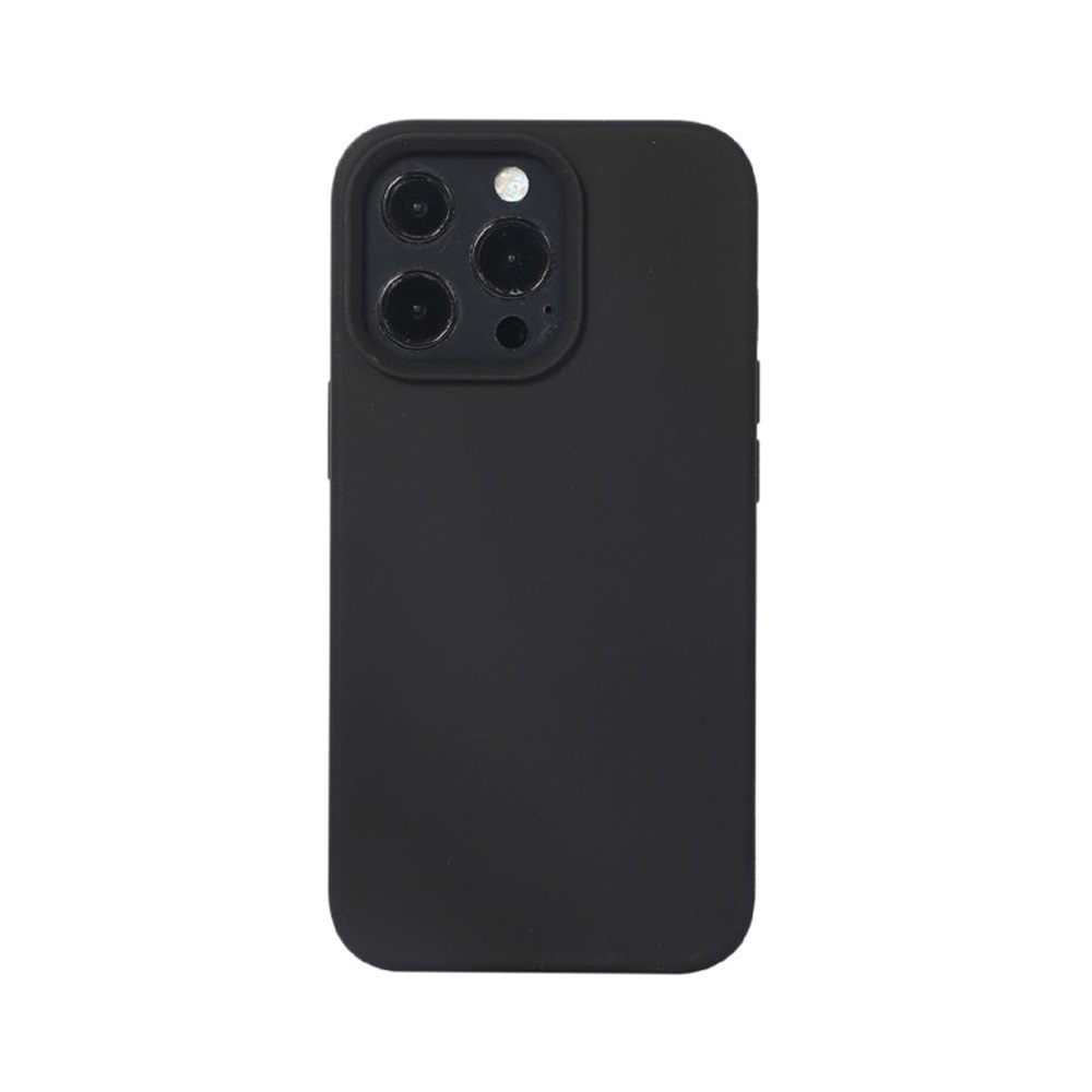 Helmet Case Liquid Silicone iPhone 14 Pro, Black - Image 2