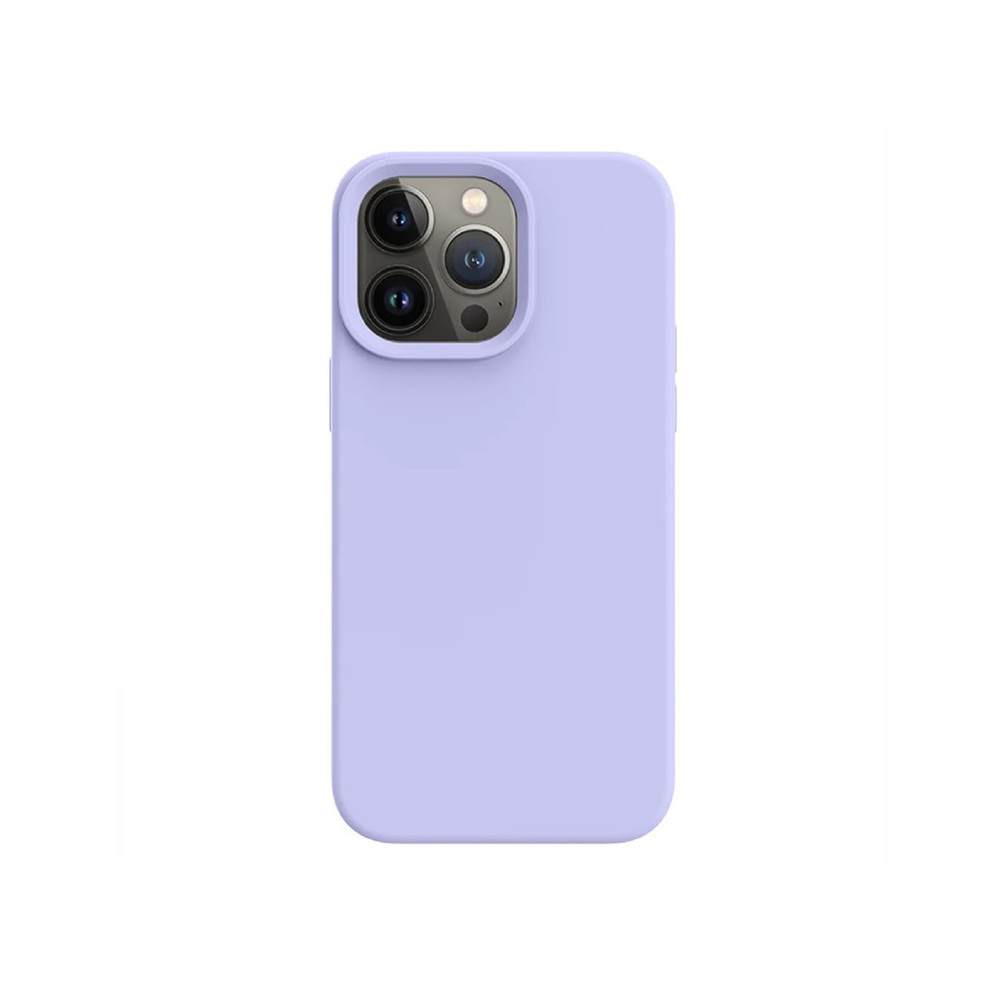 Helmet Case Liquid Silicone iPhone 14 Pro, Purple - Image 2