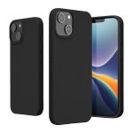 Helmet Case Liquid Silicone iPhone 15, Black
