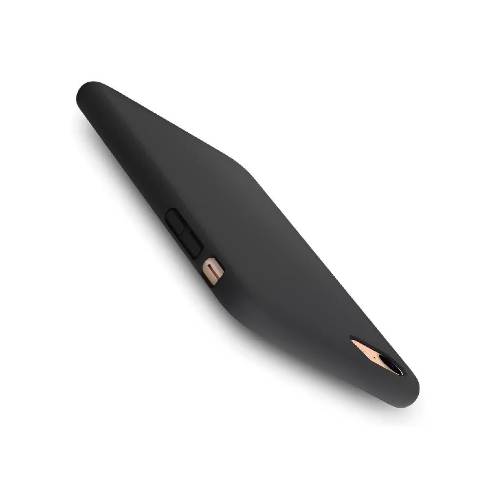 Helmet Case Liquid Silicone iPhone 7/8, Black - Image 2