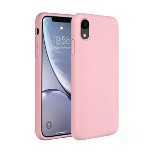 Helmet Case Liquid Silicone iPhone XR, Pink