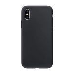 Helmet Case Liquid Silicone iPhone Xs Max, Black