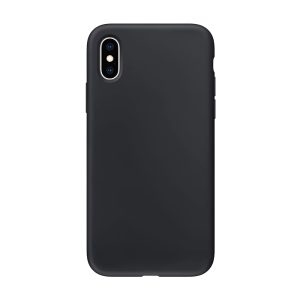 Helmet Case Liquid Silicone iPhone Xs Max, Black