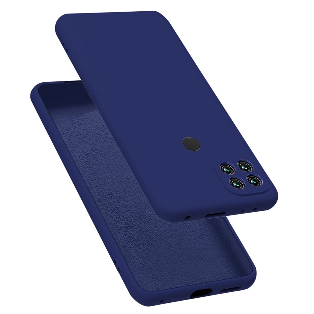 Helmet Case Liquid Silicone Oppo A15/15s, Blue - Image 2