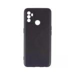 Helmet Case Liquid Silicone Oppo A53, Black