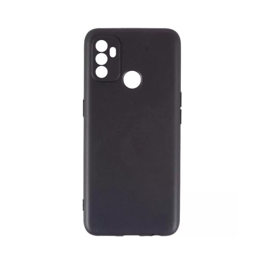 Helmet Case Liquid Silicone Oppo A53, Black